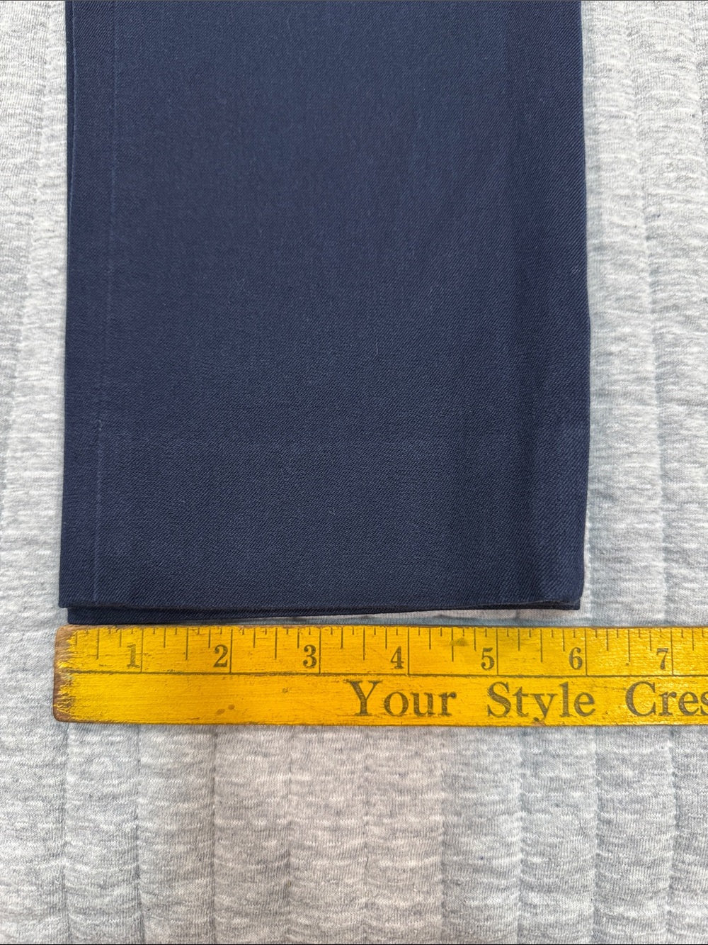 Banana Republic Sloan Ankle length trousers Sz 6L in Preppy Navy - Picture 4 of 7